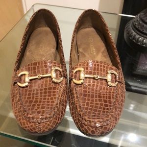 Aerosoles brown loafers